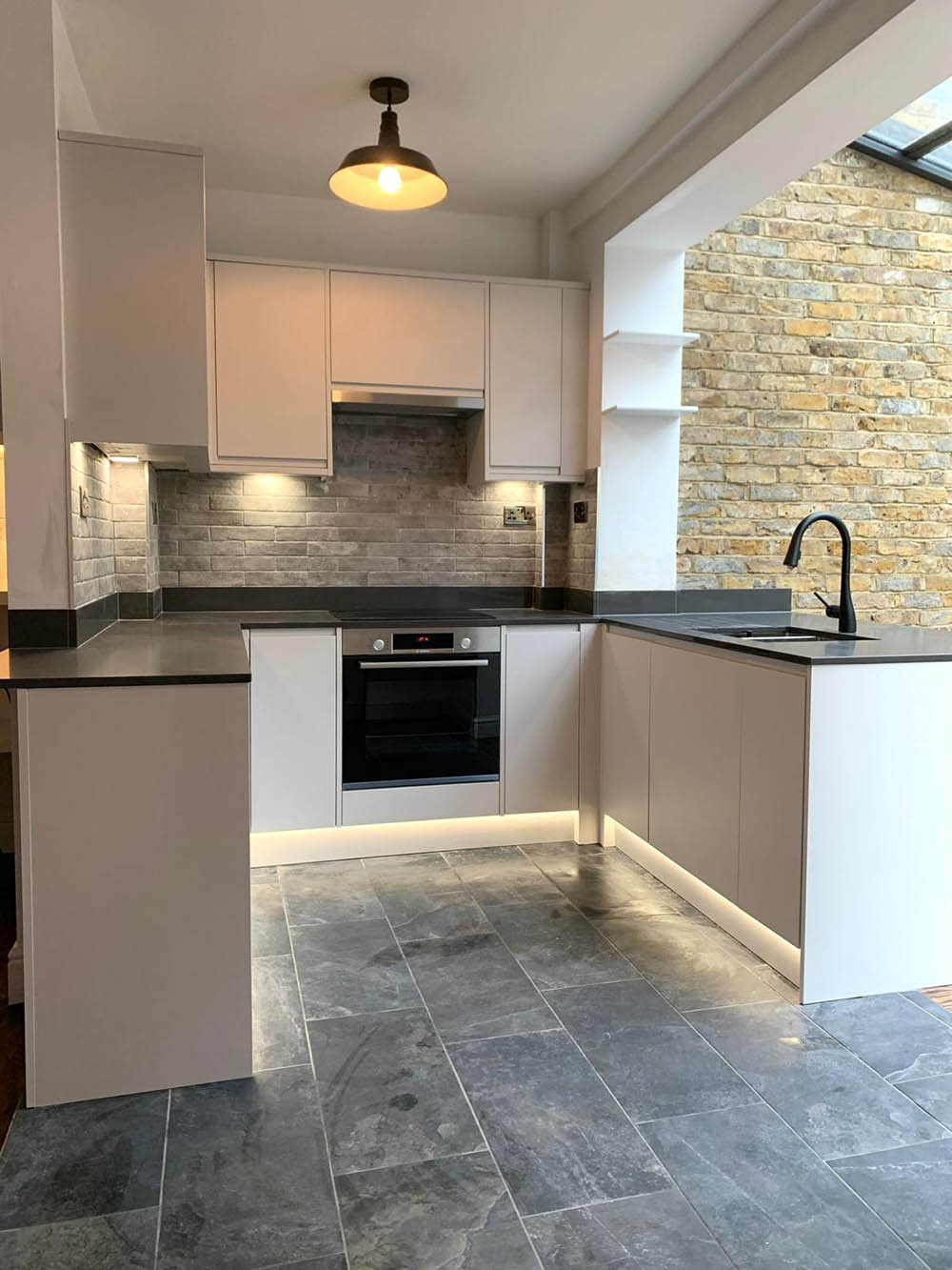 cabinet skirt lighting